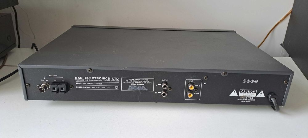 Tuner FM AM NAD 402 radio receptor stereo