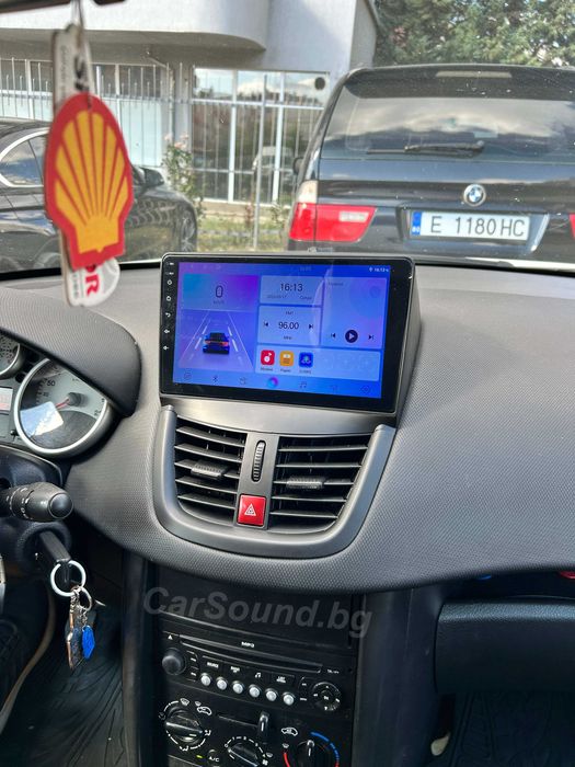 Peugeot 207 - 9" Мултимедия Android 15 Пежо 06-15 Навигация Андроид