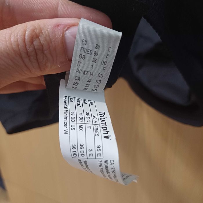 Черен сутиен Triumph  80 E нов