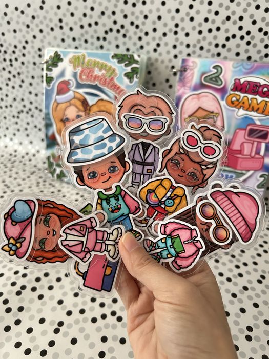 Игра с велкро лепенки Тока Бока