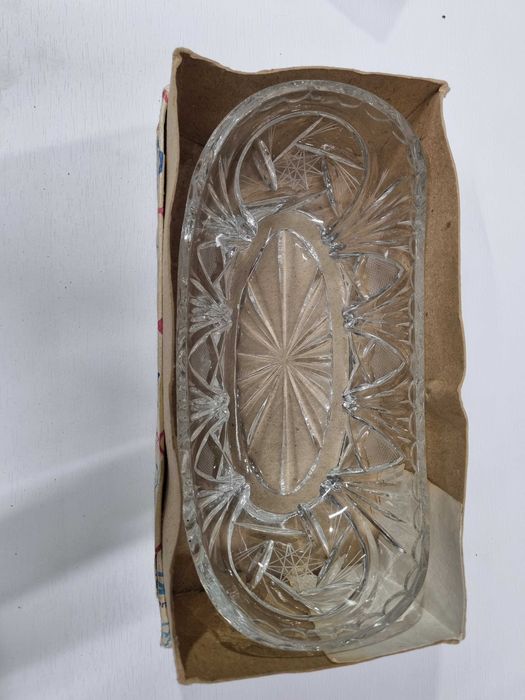 Кристална купа за плодове