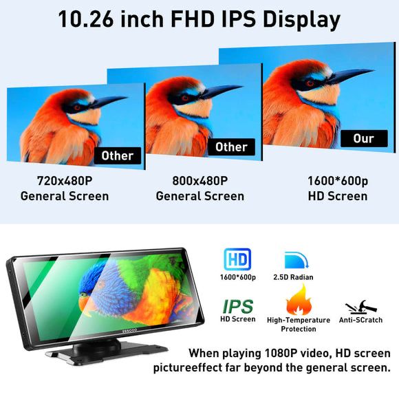 11.26” преносим безжичен Carplay Android Auto
