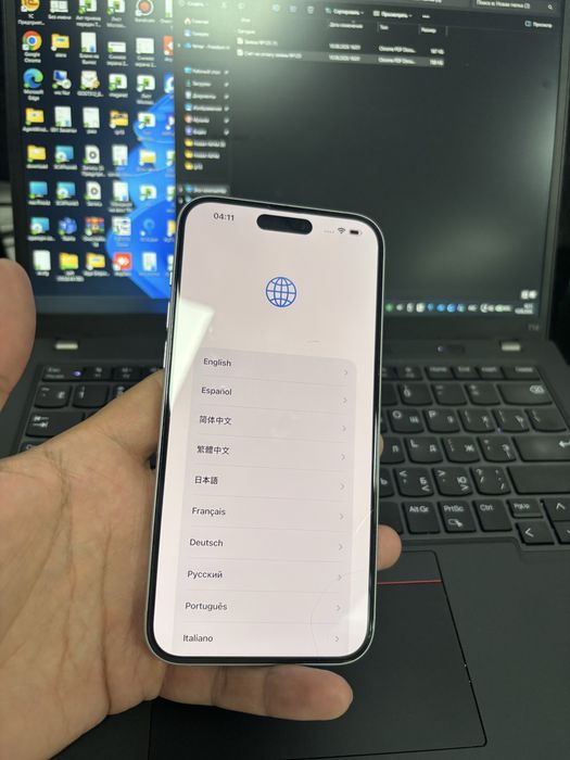 iPhone 15 Plus заблокирован айклауд на запчасти
