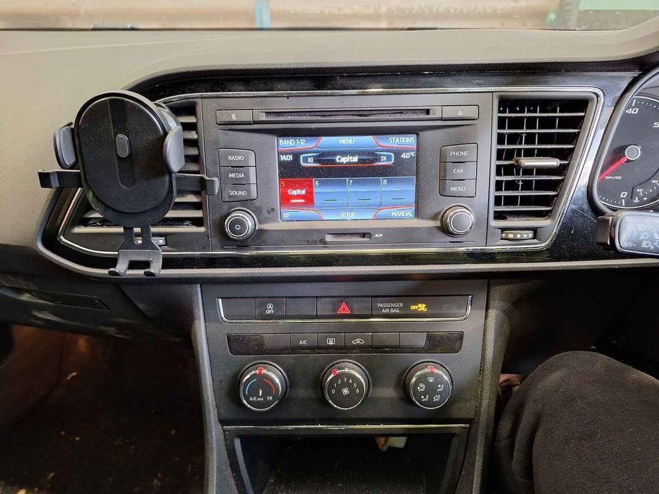 Bare Spate Seat Leon 2014 Break Argintiu