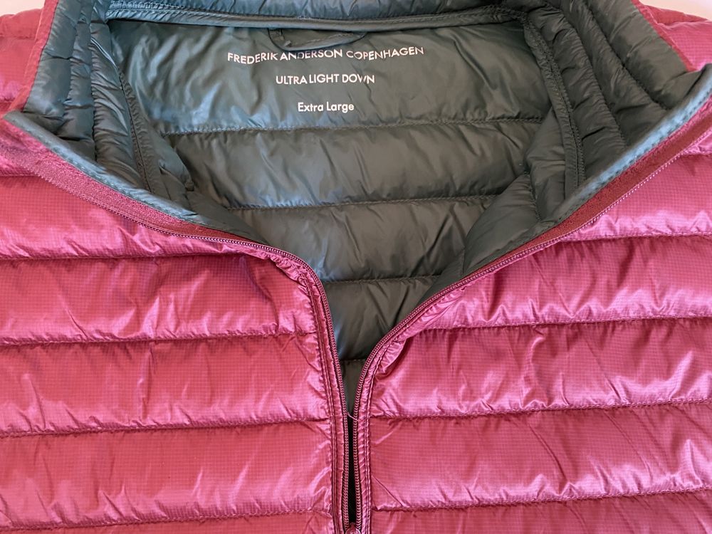 Frederik anderson ultra outlet light down jacket