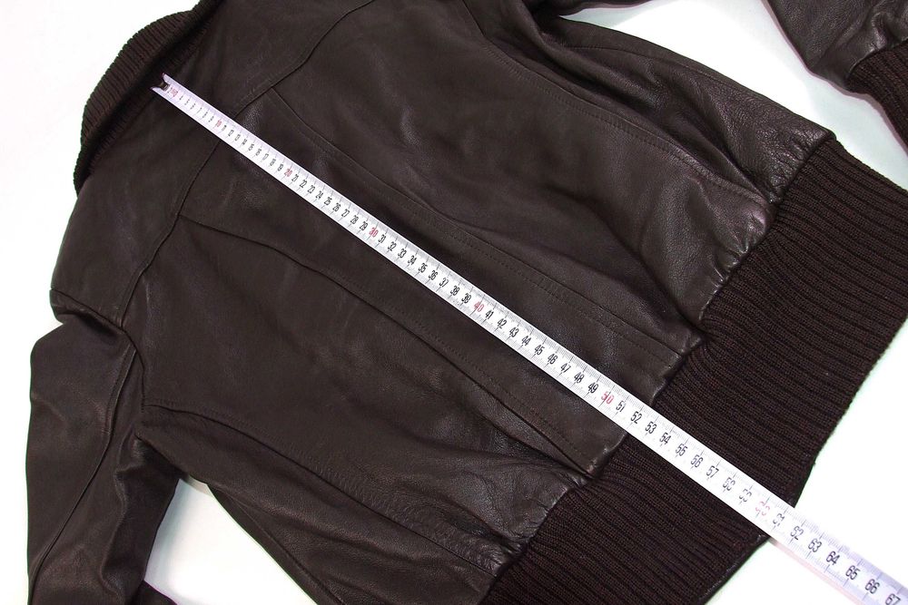 Geaca piele naturala fina, masura 46, Made in Egypt, NOUA