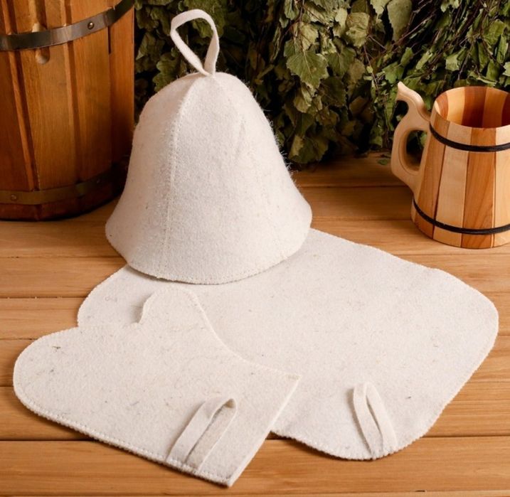 Банные шапки