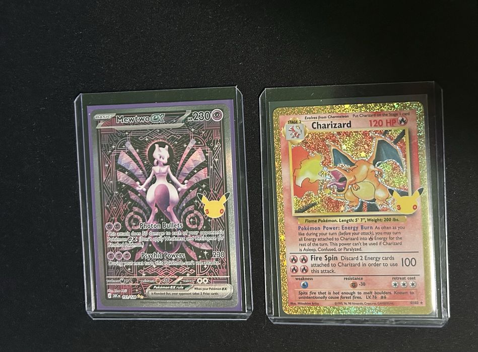 Pokemon 30th charizard mewtwo