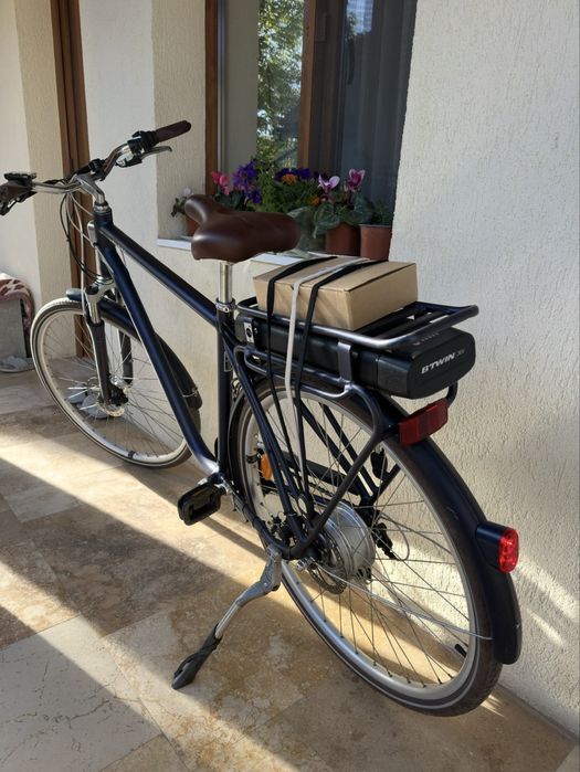 Bicicleta de oras electrica Elops 900 Cadru inalt Bluemarin