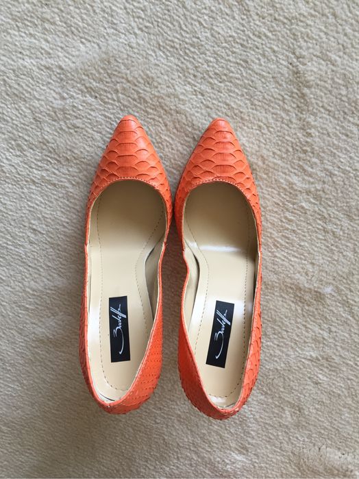 Pantofi din piele naturala de piton