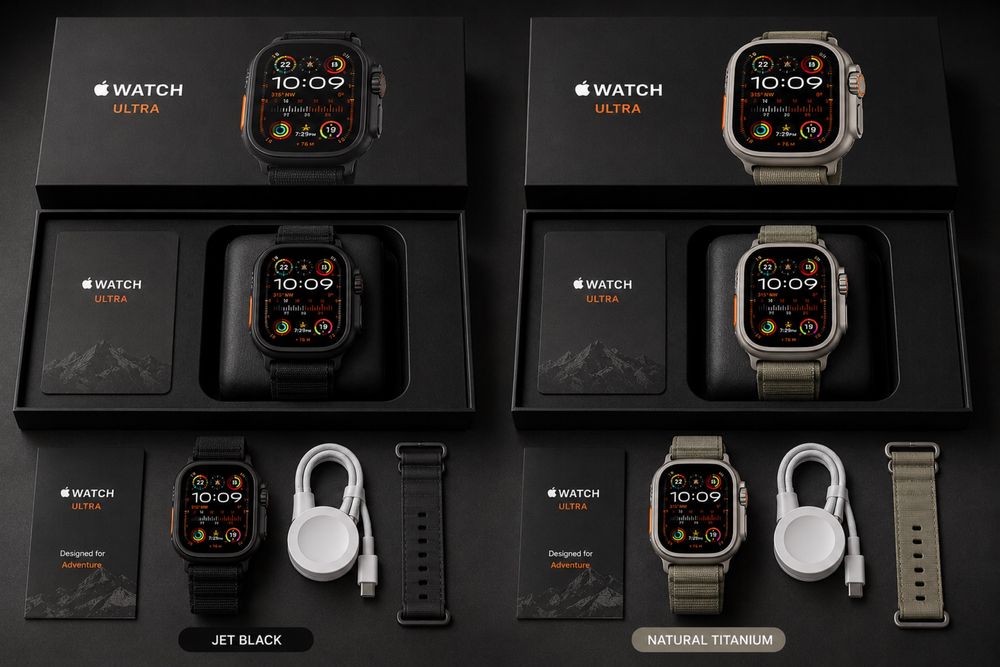 Watch ultra 3 jet black natural В наличии есть вся продукция Apple.
