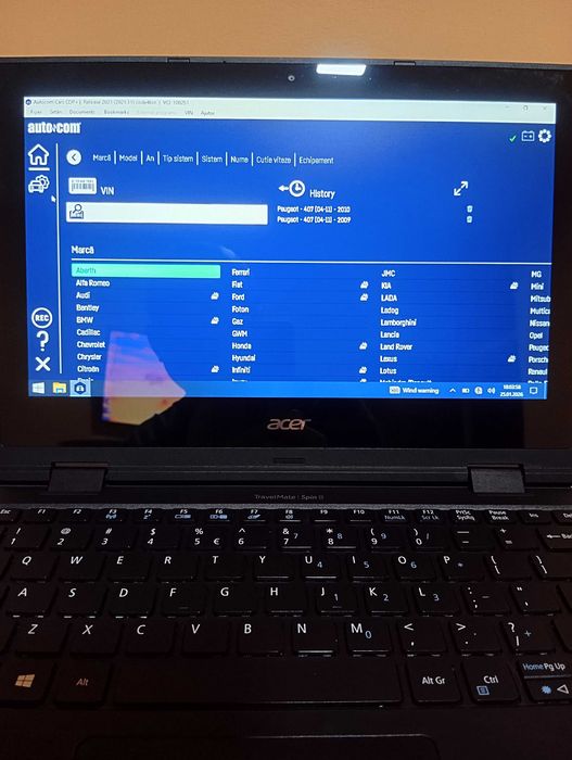 Testere diagnoza auto lexia 3 și tcs cdp
