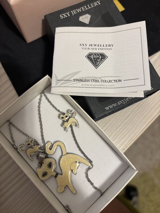 бижута- Bran&Co; SXY jewellery, сребърен комплект