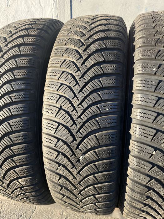 4 бр. зимни гуми 165/70/14 Hankook 6-7 mm DOT 2220