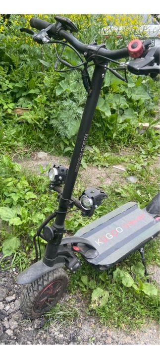 Полноприводный самокат