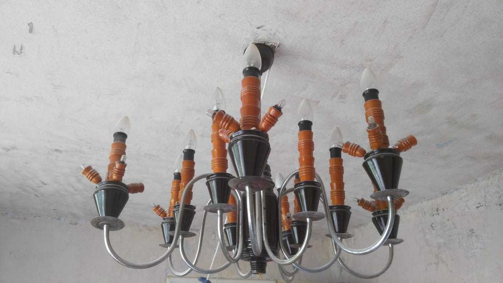 candelabru / lustra vintage handmade