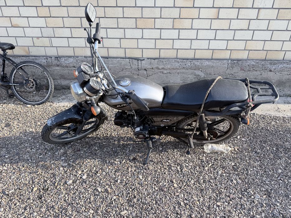 Мотоцикл 125 альфа пробег 6000