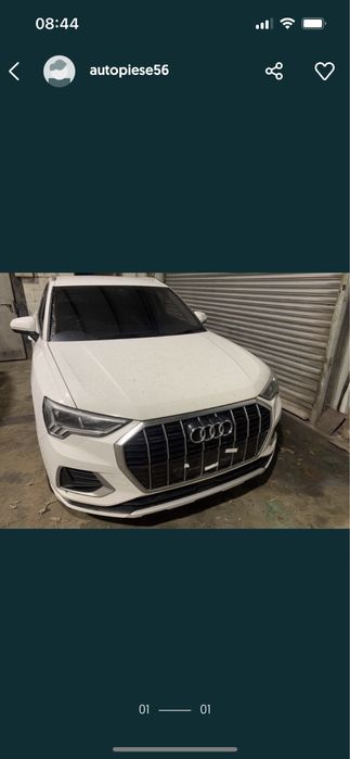 Parte fata completa bara capota faruri aripi trager  Audi Q3 2019 pies