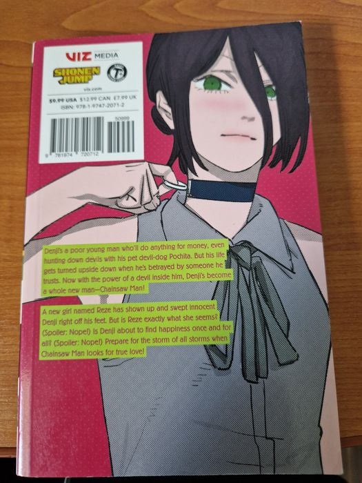 Vand manga Chainsaw man