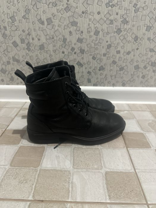 Ботинки Ecco кожанные