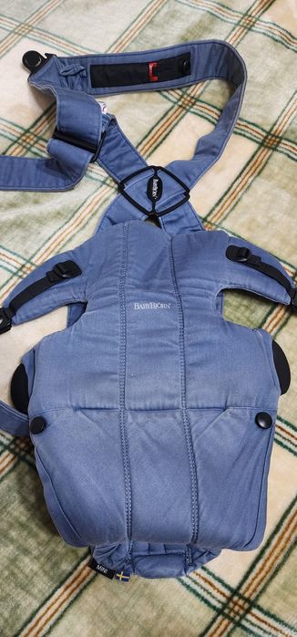 BabyBjorn Mini, Woven, индиго