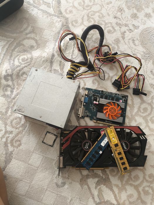 Блок питания процессор видеокарта озу