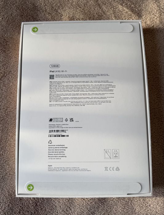 Apple Ipad A16 Wi-Fi 128GB Silver