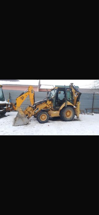Экскаватор погрузчик 3 в 1 cat 432e