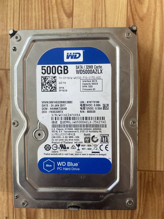 Vand HDD perfect functional
