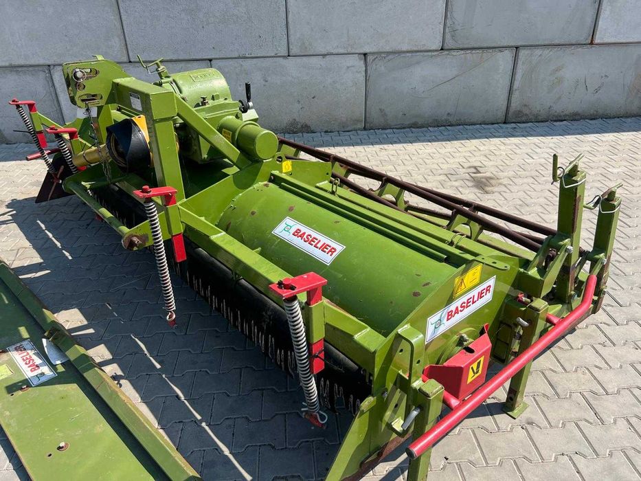 Активна предна фреза брана Baselier за картофи, лук - 3 м + Видео