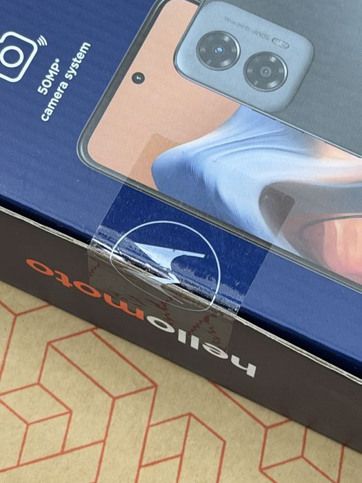 ЗАПЕЧАТАН 128GB Motorola G34 5G A1 Гаранция 2028 Blue / Син