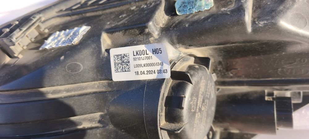 Фара левая сторона Киа Сид kia ceed 92101J7001