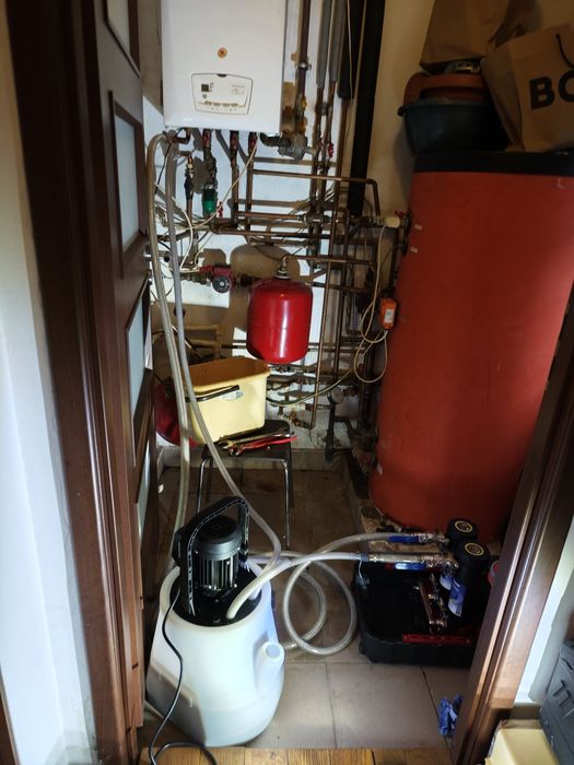 Spalare (curățare) chimica calorifere, încălzire in pardoseală ,instal