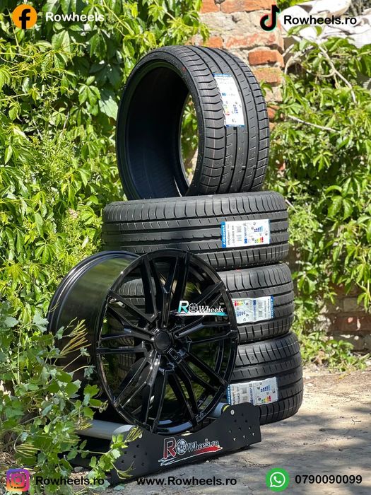 Jante bmw 20 R20 F01 F02 F10 F12 F13 E60 Seria 5 seria6 seria7 X3 X4 jante roti bmw Model R20 Model M cu  Anvelope Vara sau iarna inclus