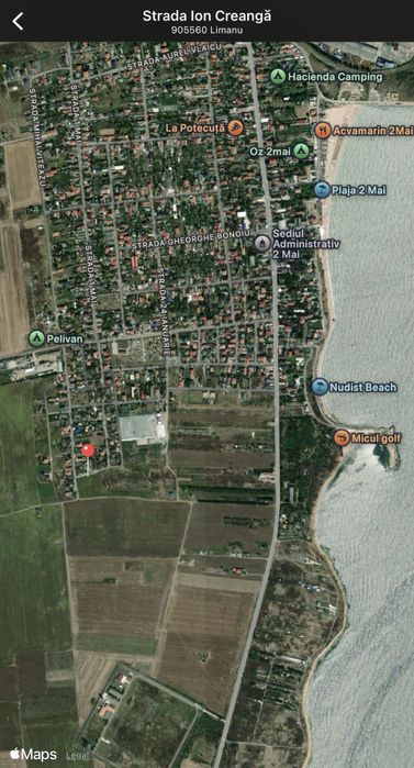 Teren 751mp in 2 Mai iesirea spre Vama Veche