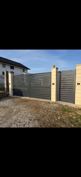 Porti din aluminiu.  Metalice