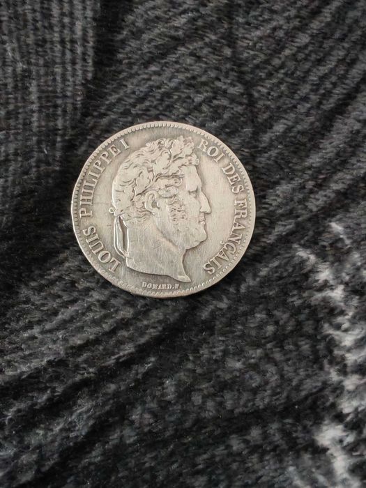 5 Franci 1832 Louis Philippe I – Argint 900‰ – Lille (V)