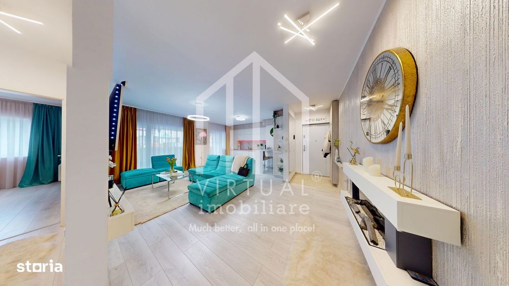 Apartament cu 3 camere, 71mp utili+balcon 12mp, loc de parcare