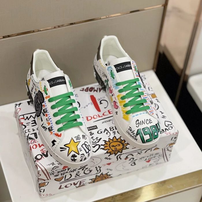 D&G Sneaker / Grey / White