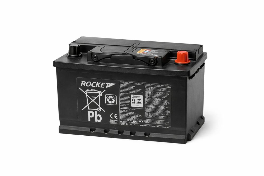 Аккумулятор AGM ROCKET 68Ah 600A (оригинал Hyundai)