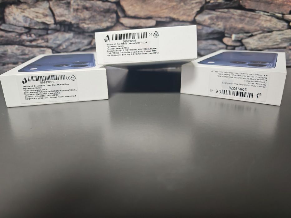 НОВ Iphone 17 Pro 256 Blue 36м. ГАРАНЦИЯ