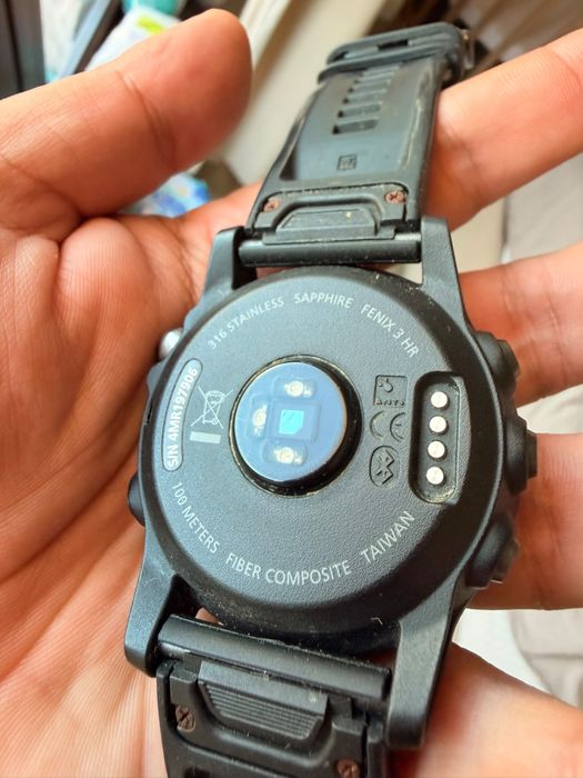 Garmin Fenix 3 HR Sapphire – GPS, puls, sticlă Sapphire