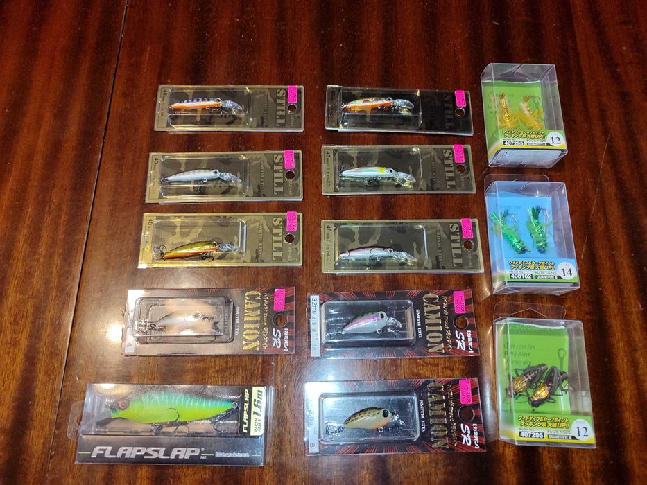 Воблери Smith Camion SR,Still,Megabass,кутии,Shimano Vanquish C3000MHG