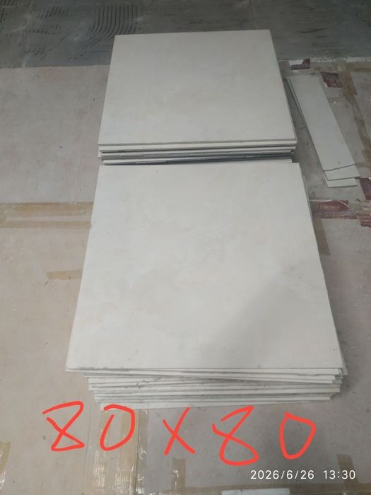 Продам б/у кафель (60x60, 80x80) за 30 000 сум/кв.м — Ishlatilgan kafe