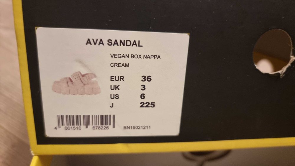 Sandale Buffalo Ava crem