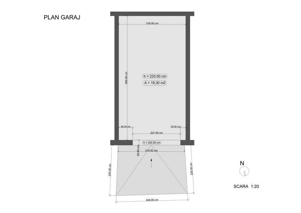 Garaj de închiriat Strada Cetățuia zona Primaria Brașov (3-5 min)