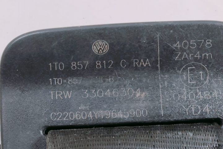 Centura de Siguranta  dreapta spate 1T0857812C Volkswagen VW Touran p
