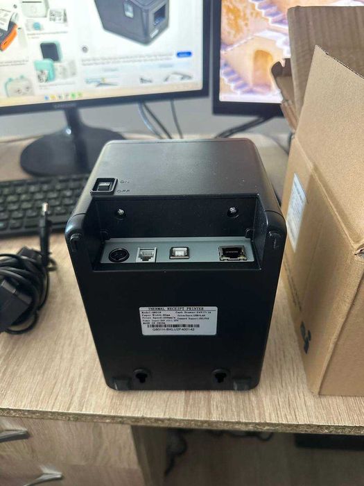 Термопринтер Q801H 80 мм USB + LAN — новый
