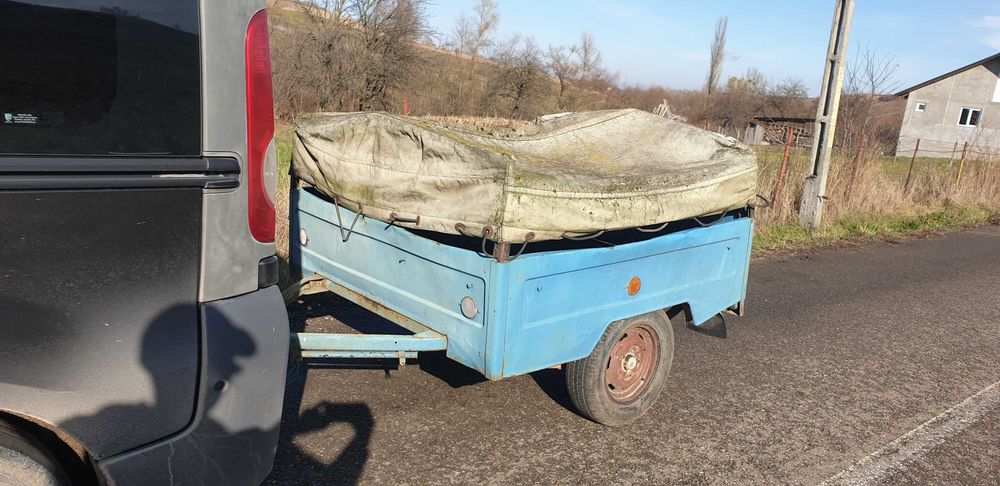 Remorcă înmatriculată foarte solidă