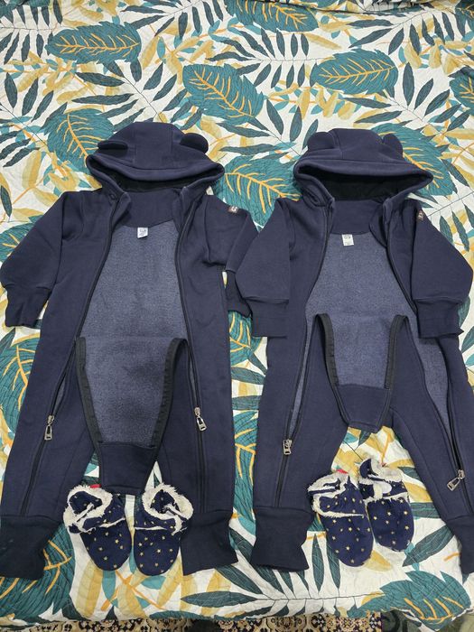 Комбинезон демисезонный флисовый